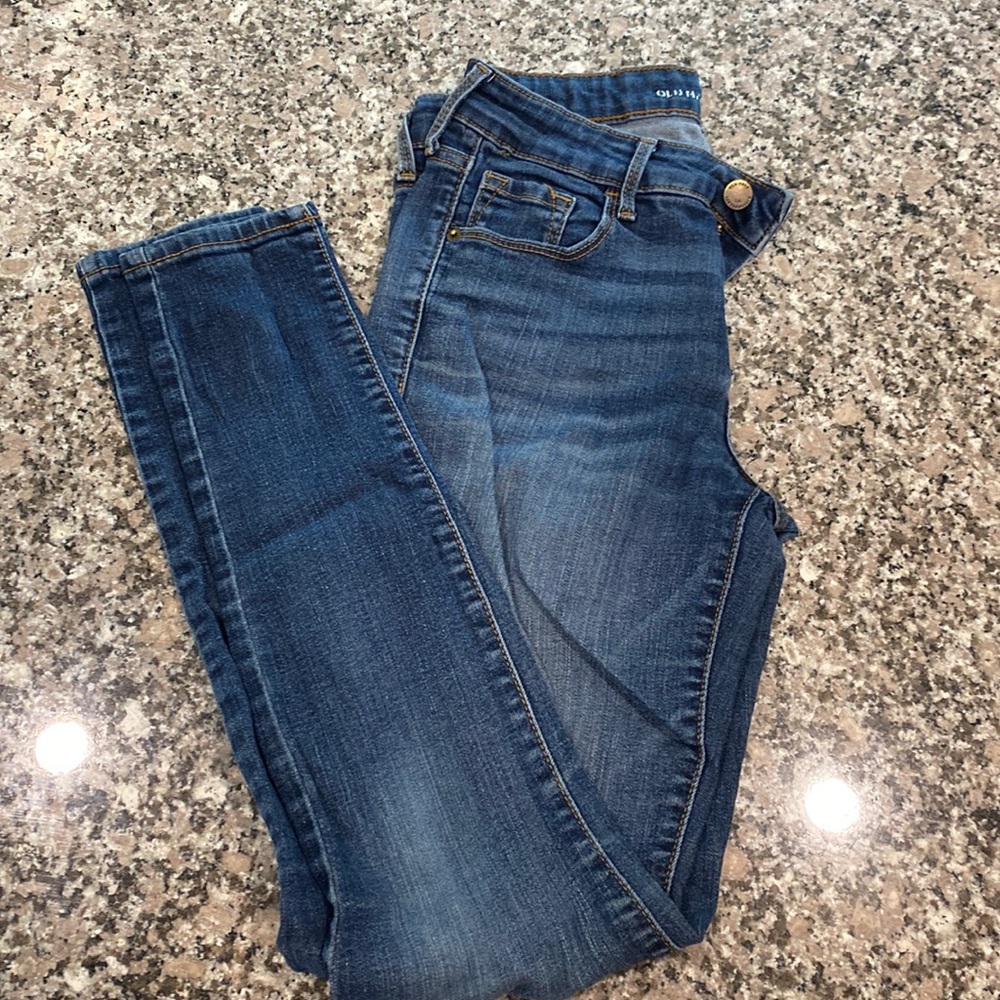 Old navy skinny jean rockstar mid rise size 4